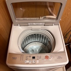 AQW - GS50G アクア洗濯機　の画像