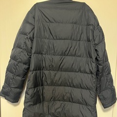 メンズダウン80%コートM中古の画像