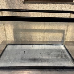 ジェックス　ガラス水槽　ガラスふたつきの画像