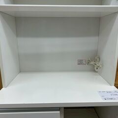 ★リユースのサカイ高崎店★TJ13523  食器棚 白 H183×D52×W80 クリーニング済みの画像