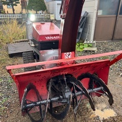 ディーゼル　除雪機　ヤナセ　11-22HD 22馬力　ローリング　油圧昇降の画像