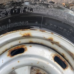 BSスタッドレス軽トラ145/80/R12の画像