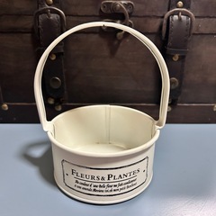 SHOPにて購入✨カゴ風プランター　多肉植物やサボテンに