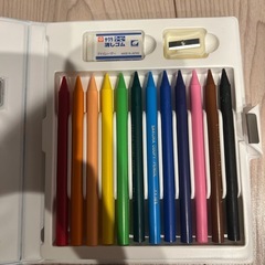 取引中 クーピーと色鉛筆の画像