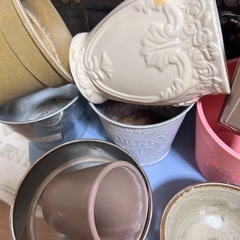 いろんなプランターたくさんの画像