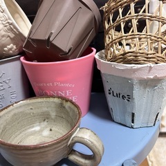 いろんなプランターたくさんの画像