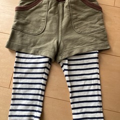 ズボン　ベルメゾン　70センチ　2点セットの画像