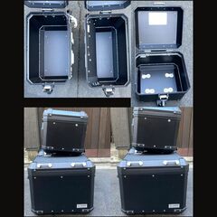 BMW R1250GS Adventure アルミケース3点セット（ブラック）の画像