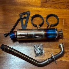 シグナス　ビームスR evo チタンマフラー の画像