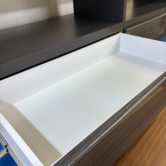 【ジャングルジャングル深井店】★TV台 黒 ブラック テレビ台 家具 簡易クリーニング済 堺市（中区 堺区 東区 西区 南区 北区）和泉市 河内長野市 富田林市 松原市 狭山市 深井 【FU3006】 の画像