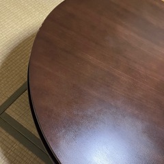 無印良品 丸卓テーブルの画像