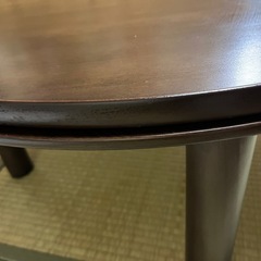 無印良品 丸卓テーブルの画像