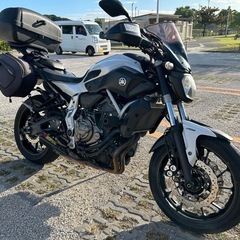 YAMAHA ＭＴ07の画像