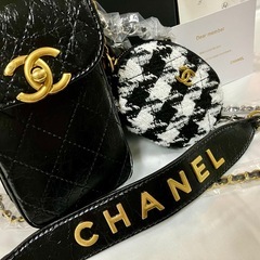 CHANEL　シャネル ノベルティ ショルダーバッグ スマホポーチ ミニバッグ コインケース 斜めがけ の画像