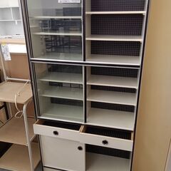 ★リユースのサカイ千葉中央店★  食器棚  H176×D30×W89 クリーニング済み TC5631の画像