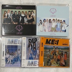 ME:IとIS:SUEのシングルとアルバム9枚セットの画像