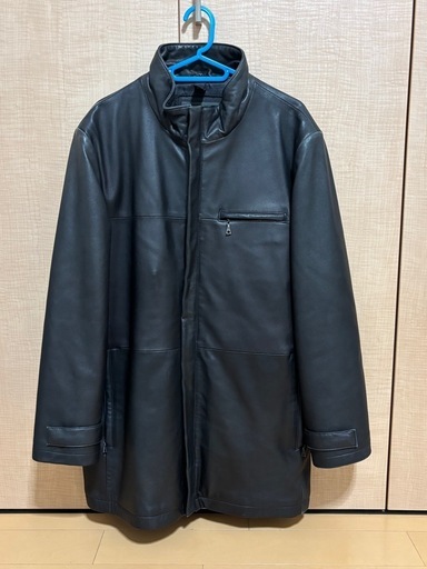 TAKAQ タカキュー 3WAY レザージャケット コート サイズM 羊革 本革