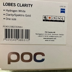 POC LOBESゴーグル　スキー、スノーボードの画像