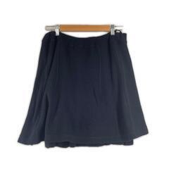 美品 ZUCCa ズッカ 無地 秋冬 AW ミニスカート ウール ネイビー レディース M【古着】【中古】の画像
