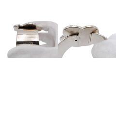 シャネル  バングル ブラック×ホワイト  CHANEL カメリア 98P マメ有の画像