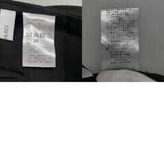 美品 CECIL McBEE セシルマクビー 無地 オールシーズン スラックス ポリエステル ブラック レディース M【古着】【中古】の画像