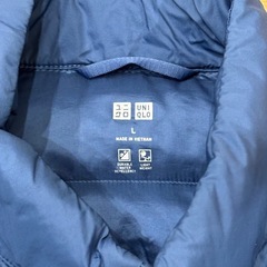 ウルトラライトダウンジャケット　ユニクロ　UNIQLO Lサイズの画像