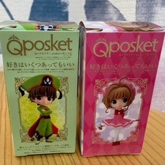 新品★Qposkeのカードキャプターさくら ミニチュアコレクションさくらと李小狼の画像