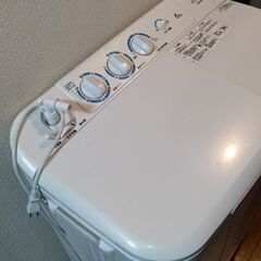 二層式洗濯機　MAXZEN JW60KS01の画像