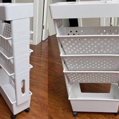 キャスター付きワゴン(未使用品)の画像