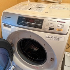 パナソニック ドラム式洗濯機 0円お譲りしますの画像