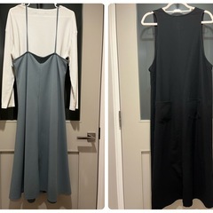 ワンピース　ジャンパースカートの画像