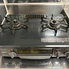 リンナイ　ガスコンロ（ホース付）　2022年製　の画像