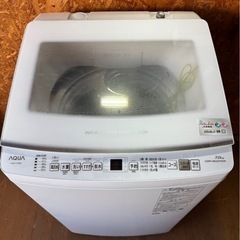 L0406 AQUA アクア 縦型洗濯機 7㎏ 2025年製 ガラストップの画像