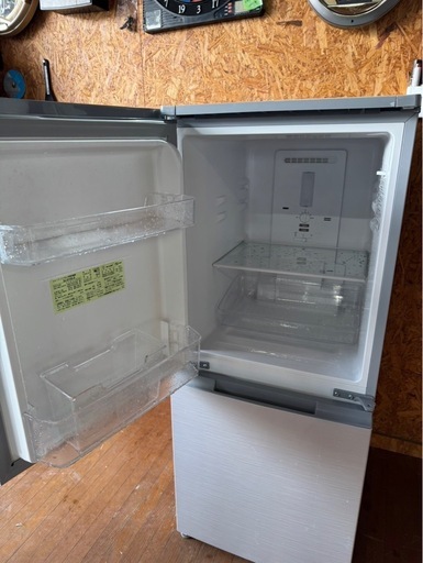 L0407 SHARP シャープ 2ドア冷蔵庫 152L 2020年製