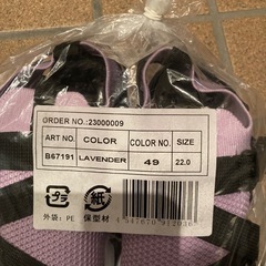 22.0 子供靴の画像