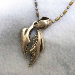 中古　メンズネックレス シルバーの画像