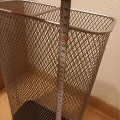 ⚠️値引き対応🉑⚠️山崎実業 傘立て スリムメッシュ(シルバー)の画像