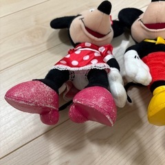 ミッキーミニー　ディズニー　ぬいぐるみの画像
