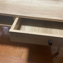 ローテーブル　引き出しつきの画像