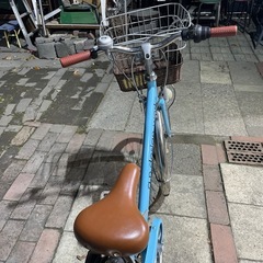 【5728】子供車　anデザイン　24インチ　13,800円（防犯・税込）の画像