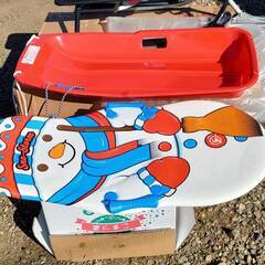 雪そり３個まとめて スノースクーター タイプ　の画像