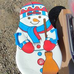 雪そり３個まとめて スノースクーター タイプ　の画像