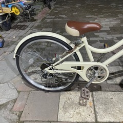 【5758】子供車　22インチ　後タイヤ新品　9,400円（防犯・税込）の画像