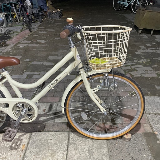 【5758】子供車　22インチ　後タイヤ新品　9,400円（防犯・税込）