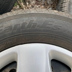 13インチスチールホイール！145/80R13　2023年８週 ７分山 ４本セット 中古の画像