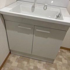 洗面台75センチの画像