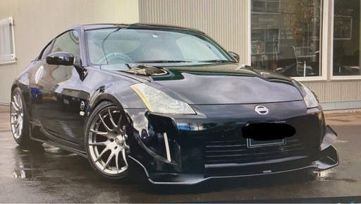 Z33 カナード・ダムドのリップスポイラー