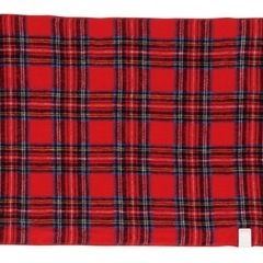 【ほぼ新品】Sugiyama 電気毛布 赤　レッド・チェック柄の画像