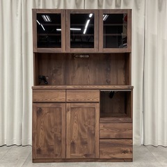 KL-4【新入荷　アウトレット品】チャトラ120 オープンキッチンボード　ブラウンの画像