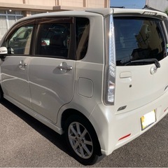 【代理出品】ダイハツ ムーヴ カスタム　　Ｔベルチェーン式　ナビ　バックカメラ　ＬＥＤライト　純正アルミ　プッシュスタート　スマートキー車の画像